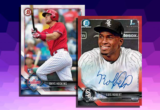 2018 Topps MLB Bowman Value Box Baseball Trading Cards 