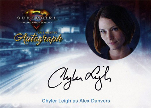 2018 Cryptozoic Supergirl Season 1 Chyler Leigh Autograph