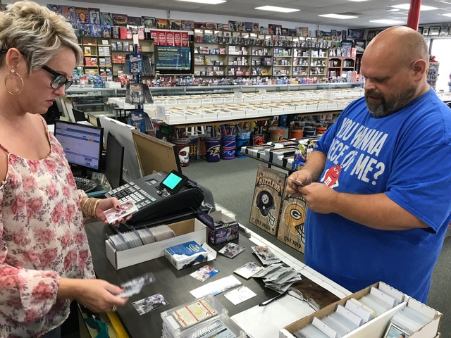 TOP SHOP: Locally-owned Baseball Card Connection store among one