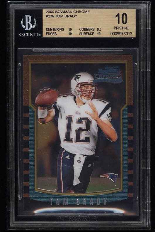 2005 Fleer Ultra Tom Brady #20 GOAT Patriots / Bucs mint from pack