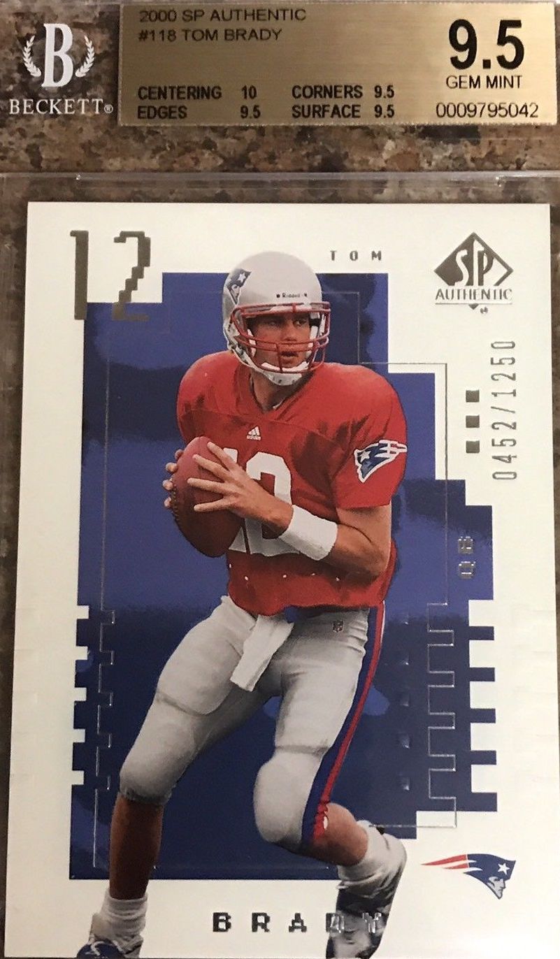 2005 Fleer Ultra Tom Brady #20 GOAT Patriots / Bucs mint from pack