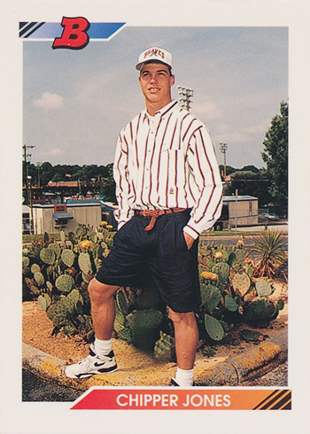 Chipper Jones, Shortstop for the Durham Bulls (1992) : r/baseball