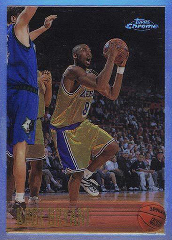 kobe topps chrome rookie card