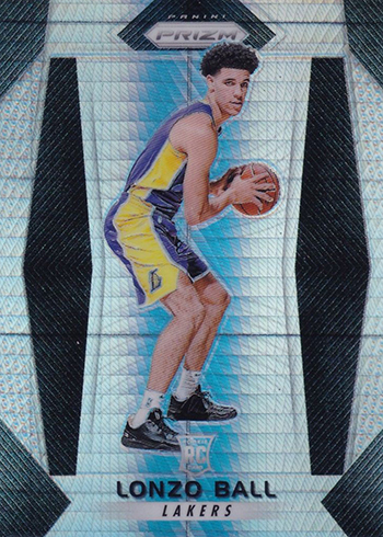 2017-18 Panini Prizm Basketball Hyper Lonzo Ball