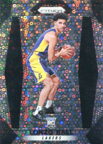 2017-18 Panini Prizm Basketball Prizms Fast Break Lonzo Ball