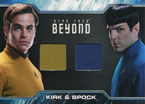 Promo Card #2 Spock Kirk Uhura STAR TREK BEYOND 