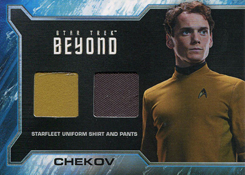 2017 Star Trek Beyond Trading Cards Jimmy Bennett as Young Kirk Autograph FB 