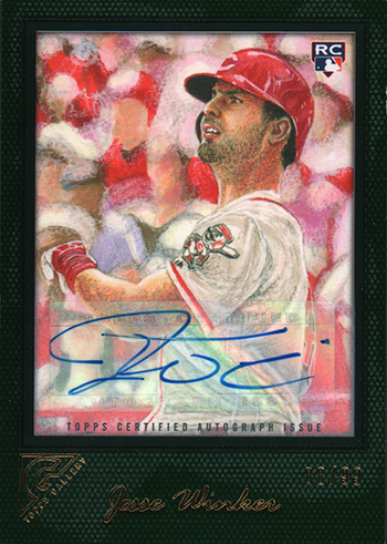 Topps Living Set - Card #419 - Jesse Winker (Pre-Sale) - Wheeler Collection