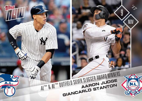  2017 Topps Now #OS-79 Giancarlo Stanton Baseball Card