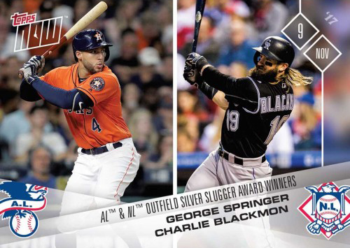 Charlie Blackmon - 2022 MLB TOPPS NOW® Card 317 - PR: 263
