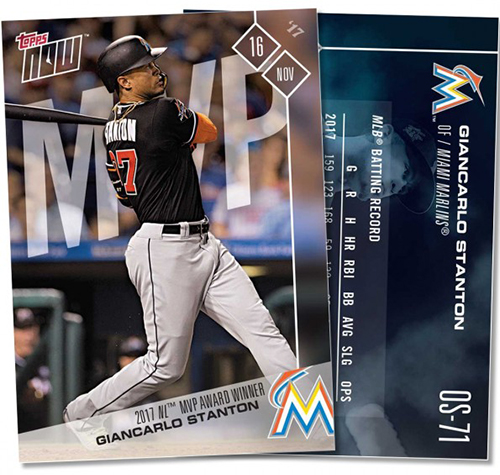  2017 Topps Now #OS-79 Giancarlo Stanton Baseball Card Wearing a  New York Yankees Jersey - Less Than 3,000 Made : Collectibles & Fine Art