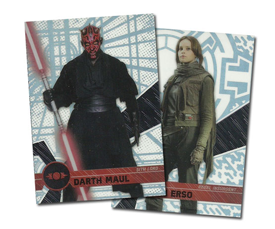 2019 Topps Star Wars Chrome Legacy Qui-Gon Jinn Darth Maul The Death of #23  pv4