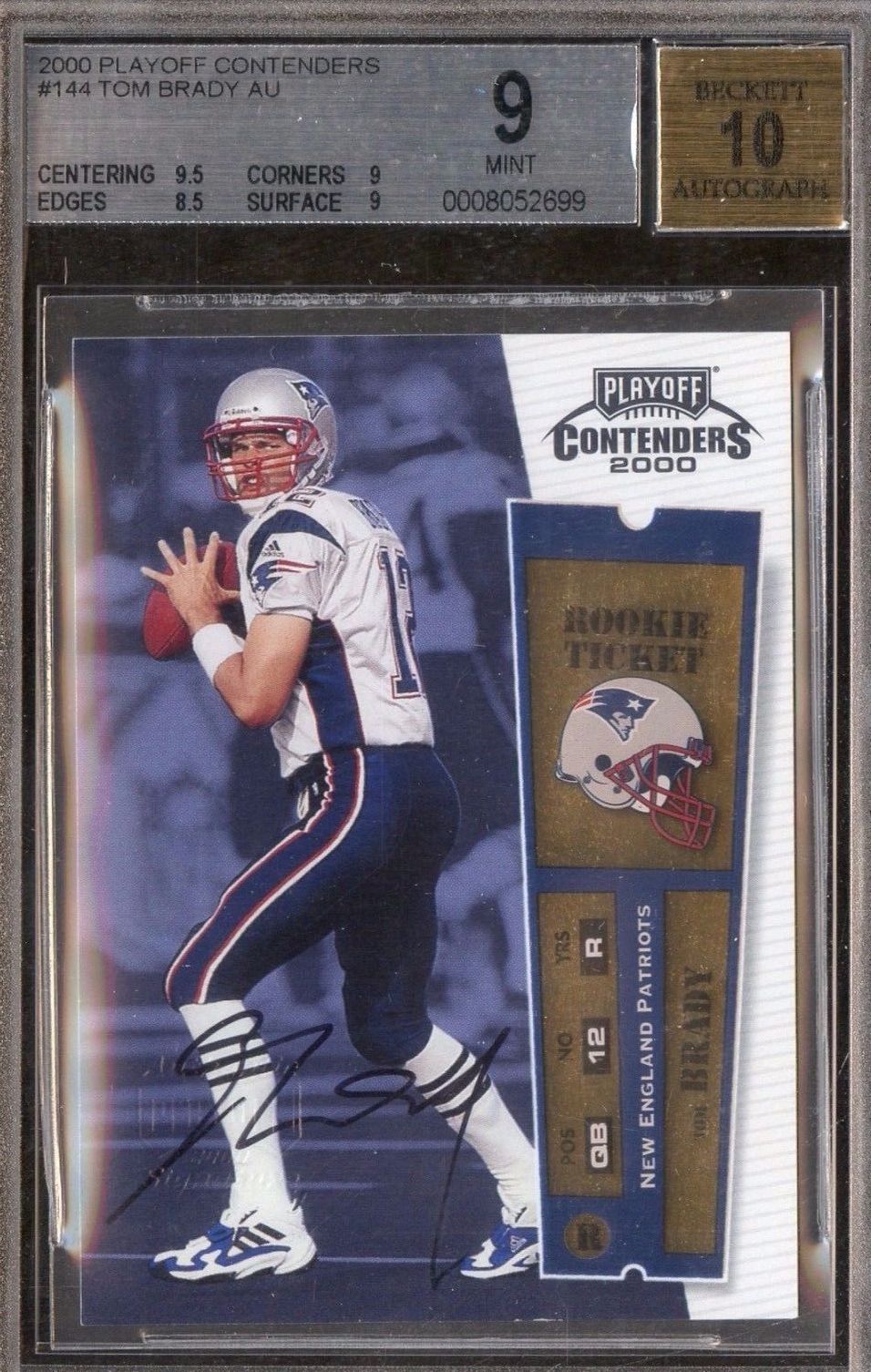 Tom Brady GOLD TEAM GT-12 2022 Panini Certified NFL Buccaneers Goat!