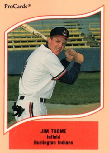 Jim Thome Rookie Card and Minor League Card Guide