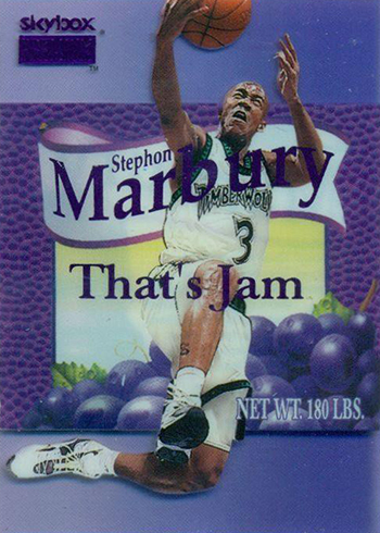 1998-99 SkyBox Premium That's Jam Gallery and Checklist