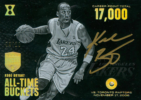 2017-18 Panini Kobe Eminence Triple Double #20 Kobe Bryant Signed Diamond  Relic Card (#6/8) - Panini Encased on Goldin Auctions