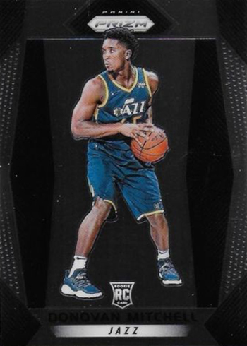 2017-18 Panini Prizm Donovan Mitchell Rookie Card