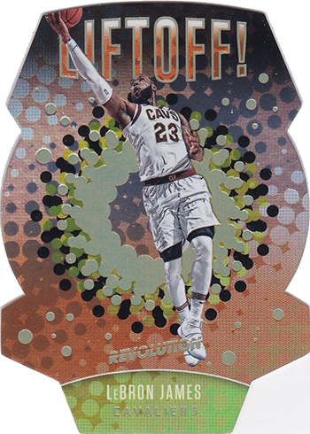 2017-18 Panini Revolution Basketball Liftoff LeBron James