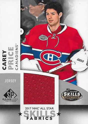 2017-18 SP Game Used - 2017 NHL Centennial Classic Material Net