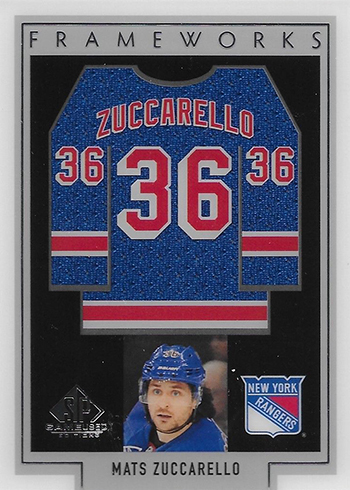 36 Mats Zuccarello Game Used Stick - Autographed - New York