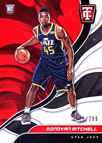 2017-18 Totally Certified Donovan Mitchell Rookie Card