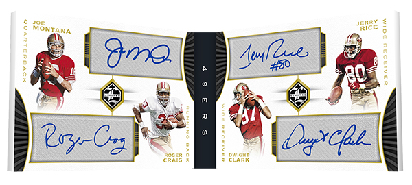 2017 Panini Limited - Limited Partnership Trios Autographs #LTA-SDP - Drew  Pearson, Roger Staubach, Tony Dorsett /5