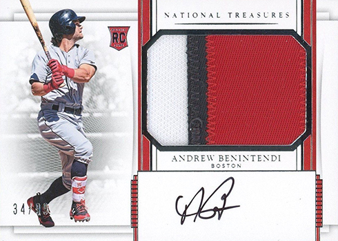  2017 Immaculate Collection #AB Andrew Benintendi Jersey Button  Relic RC #06/10 : Everything Else