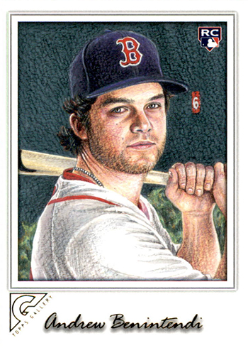 Andrew Benintendi - 10/23/2018 TOPPS NOW® Card 929 - Print Run: 591