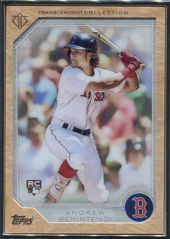 2017 Topps Transcendent Andrew Benintendi Rookie Card