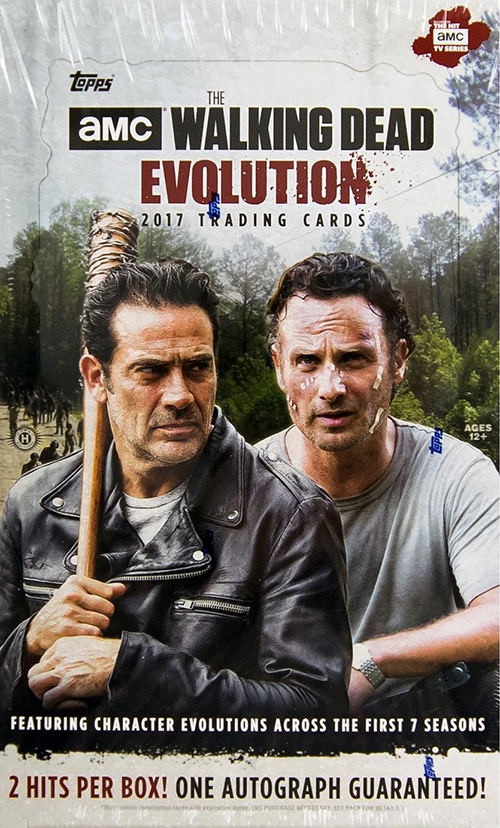 2017 Topps Walking Dead Evolution Video Box Break and Breakdown