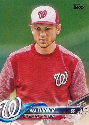 2019 Topps Tier One Relics #T1R-TT Trea Turner Game Worn Nationals Jersey  Baseball Card - Red Jersey Swatch - Only 375 made!