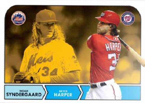  2018 Topps Throwback Thursday #25 BRYCE HARPER NM-MT