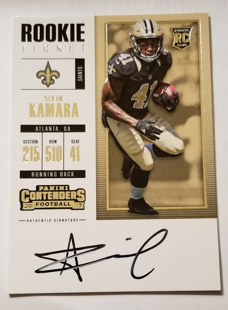 Autographed Memorabilia Redemption - Alvin Kamara – FTB Sports Cards Inc