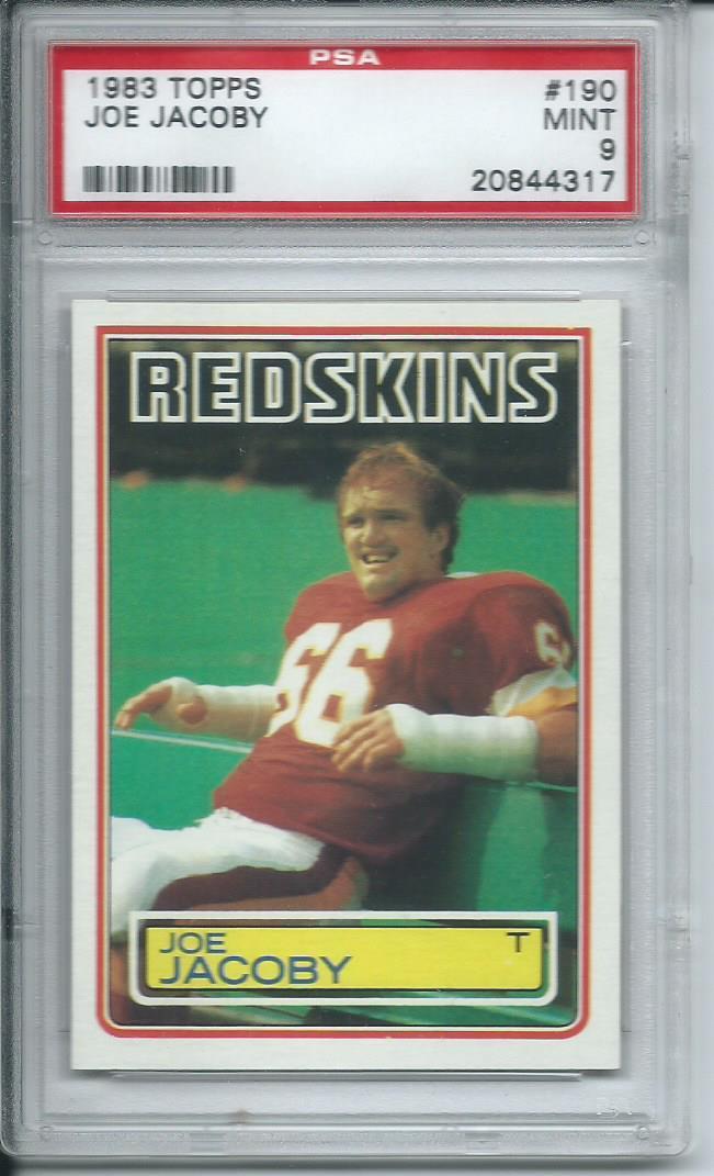 Joe Jacoby Football Cards