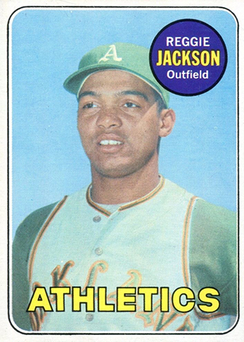 1969 Topps Reggie Jackson RC