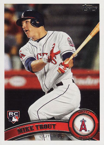 2011 Topps Update Mike Trout RC