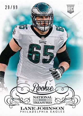 : 2020 Panini Prestige #86 Lane Johnson Philadelphia Eagles  Football Card : Collectibles & Fine Art