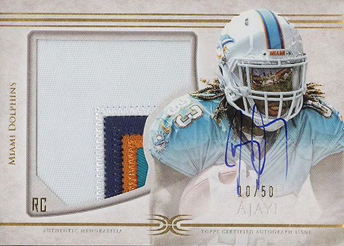2015 Topps Definitive Collection Jay Ajayi RC