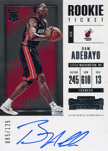 2017-18 Panini Contenders Basketball Rookie Ticket Autographs Gallery