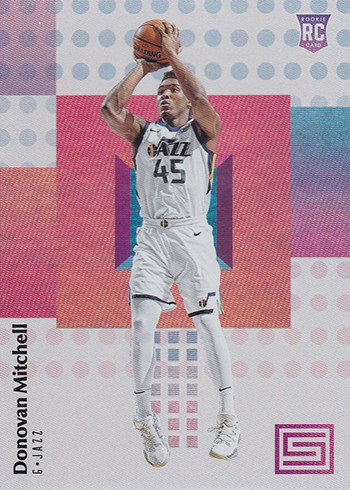 2017-18 Panini Status Basketball Donovan Mitchell RC