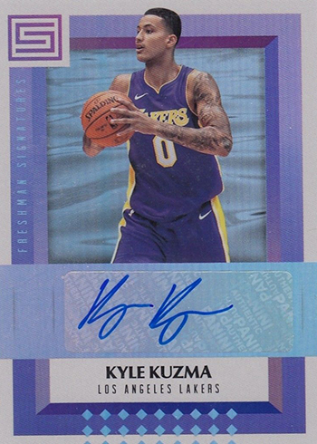 Kyle Kuzma 2017-18 Panini Status <Rookie Credentials> #11 ~~ Lakers 