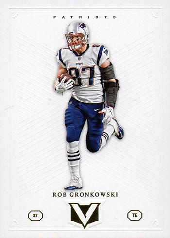 2017 Panini Vertex Football Rob Gronkowski