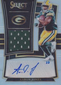 2017 Select Football Rookie Signature Memorabilia Aaron Jones - Beckett News