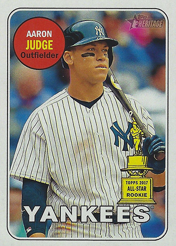 2017 Topps Heritage Baseball Complete Base Set 400 Cards Aaron Judge Rookie