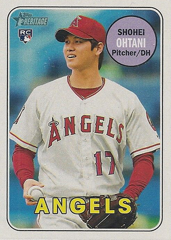 Shohei Ohtani 2023 Topps Baseball Series Mint Card #17 picturing