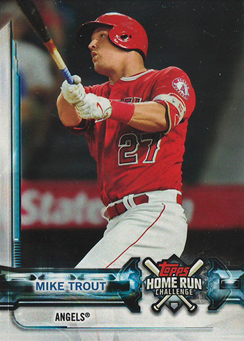2018 Topps Home Run Challenge Mike Trout