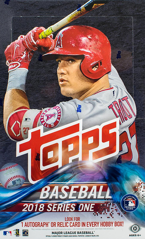 2018 Topps Series 1 Baseball Video Box Break and Breakdown