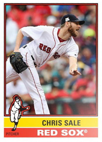 2017 Topps Topps Salute Throwback Jersey Chris Sale #S-85