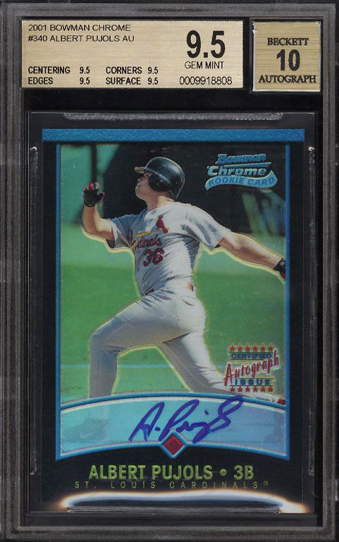 2011 Bowman Chrome Rookie Card Refractor #BCP99 Signed Paul