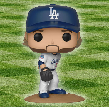 MLB Los Angeles Dodgers Clayton Kershaw New Jersey Funko Pop! Vinyl Figure